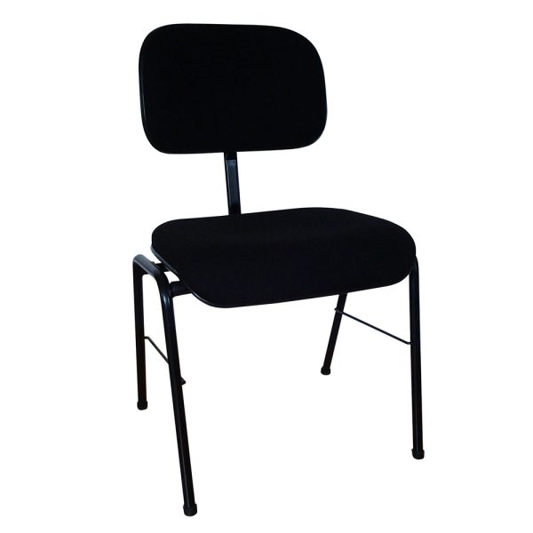 Bergerault stackable ergonomic orchestra chair - Black frame